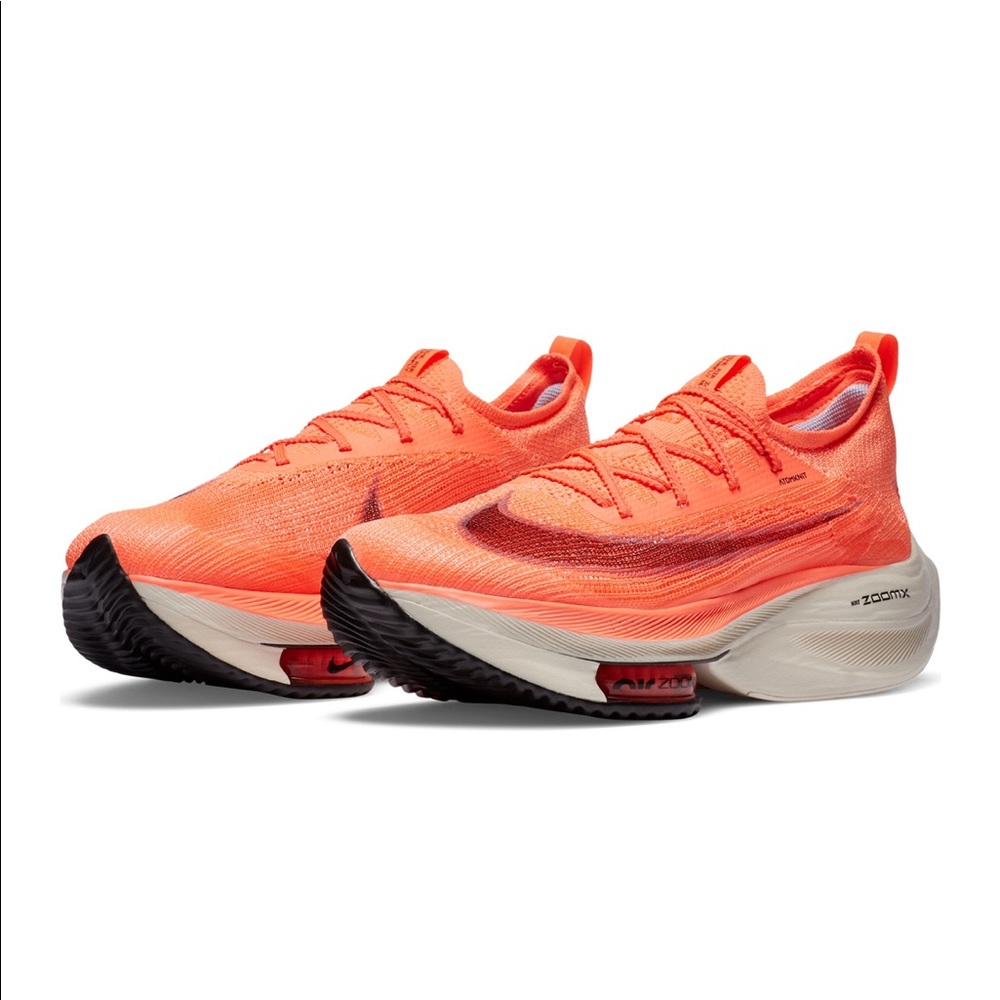 Men's Air Zoom Alphafly Next% Racing Shoe - Bright Mango/Citron Pulse